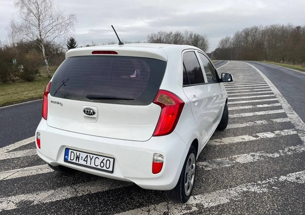 Kia Picanto cena 25500 przebieg: 123000, rok produkcji 2012 z Wrocław małe 562